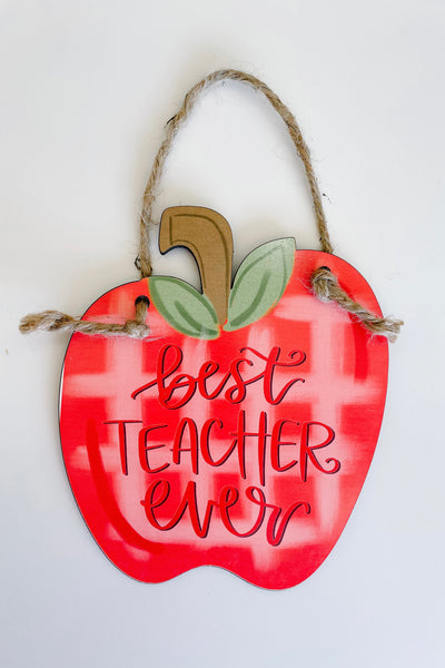 Teacher Apple, Ornament