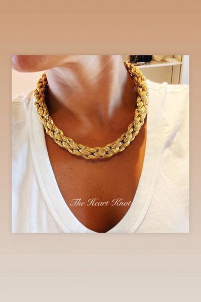Charleston Necklace, Gold