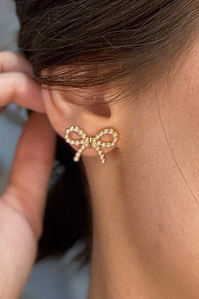 Effie Earrings, Gold