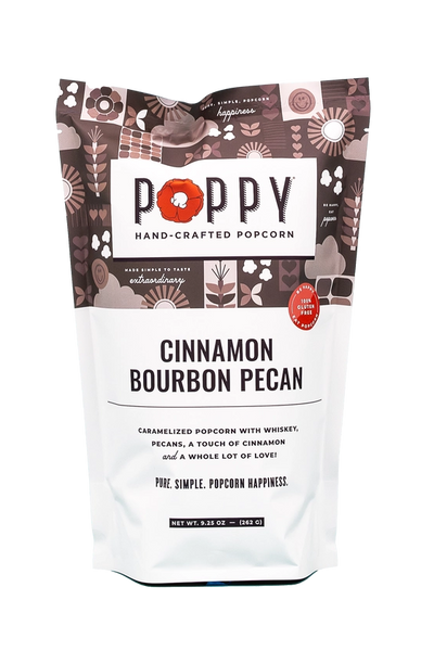 Cinnamon Bourbon Pecan Popcorn