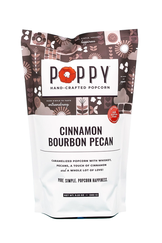 Cinnamon Bourbon Pecan Popcorn