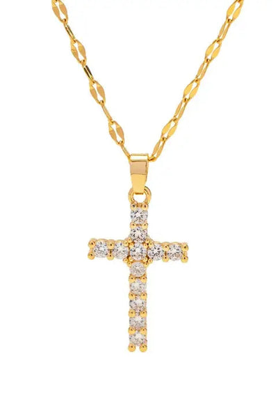 Sparkle Cross Necklace
