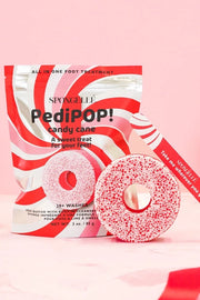 Pedi Pop Buffer & Nail File, Candy Cane