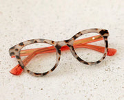 Tribeca, Gray Tortoise/Coral