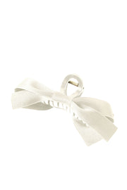 Bow Clip, White