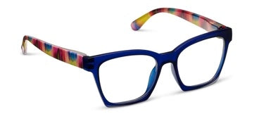 Maisie, Blue/Ikat