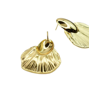 Golden Fanfare Earrings