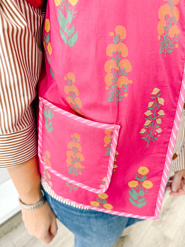 Puffer Trail Vest, Pink