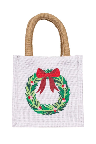 Clara Wreath Petite Gift Tote