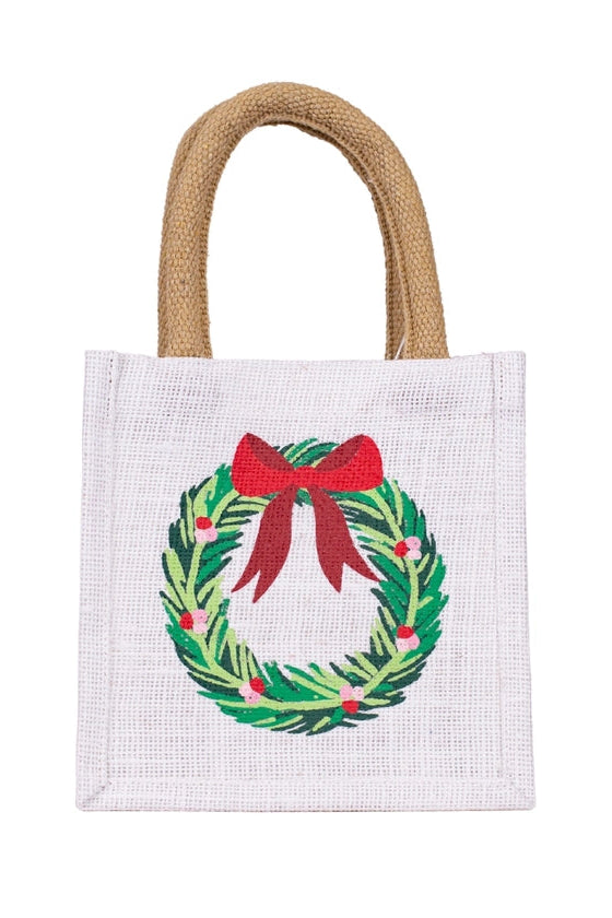 Clara Wreath Petite Gift Tote
