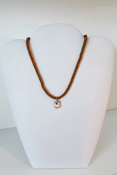 Tailyn Rope Necklace, Copper