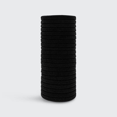 Eco- Friendly Nylon Elastics 20pc Set, Black