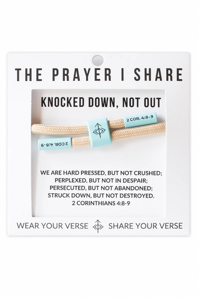 Knocked Down, Not Out, 2 Corinthians 4:8-9