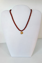 Tailyn Rope Necklace, Rust