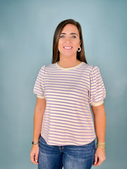 Relaxed Stripes, Purple