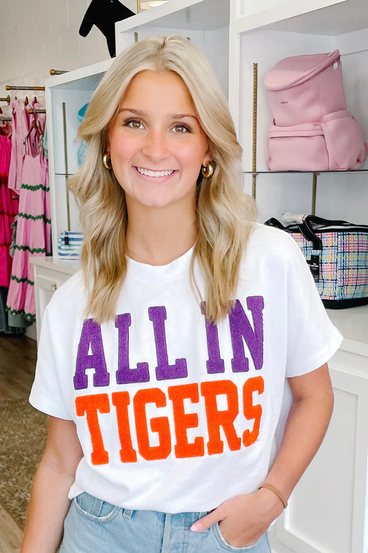 Clemson Chenille Shirt