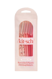 Recycled Plastic Dermaplaners 6pc Set - Asstd Cherry Blossom