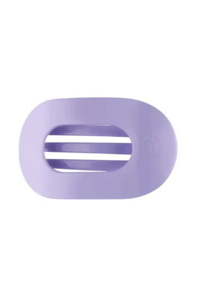 Medium Flat Round Clip, Lilac