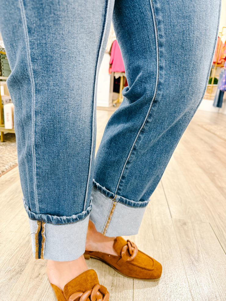 Cuff It Up, Medium Wash