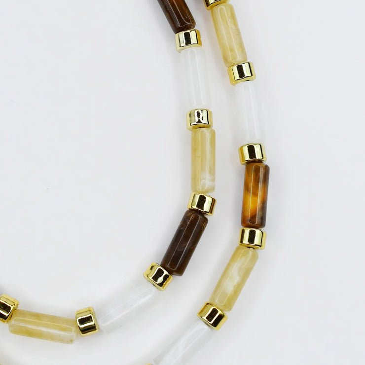 Caramel Candy Bar Necklace