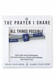 All Things are Possible, Matthew 19:26