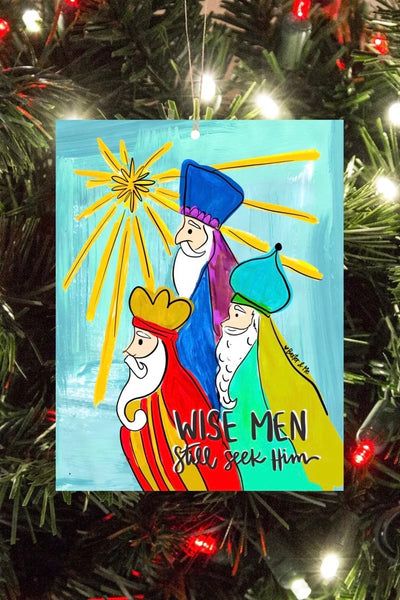 Colorful Wise Men Still Seek Him Ornament
