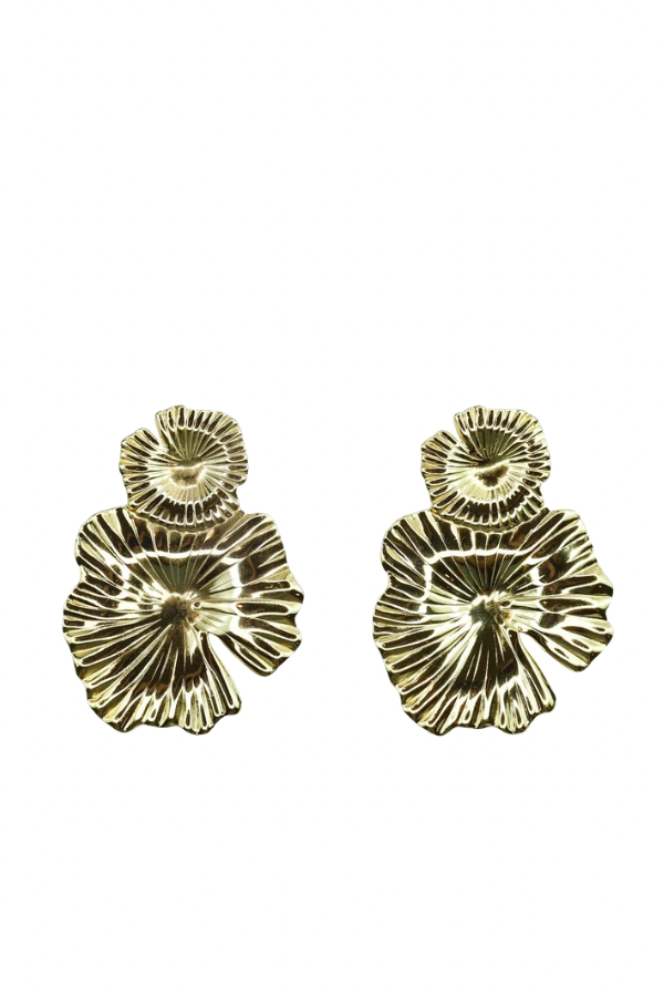 Golden Bloom Earrings