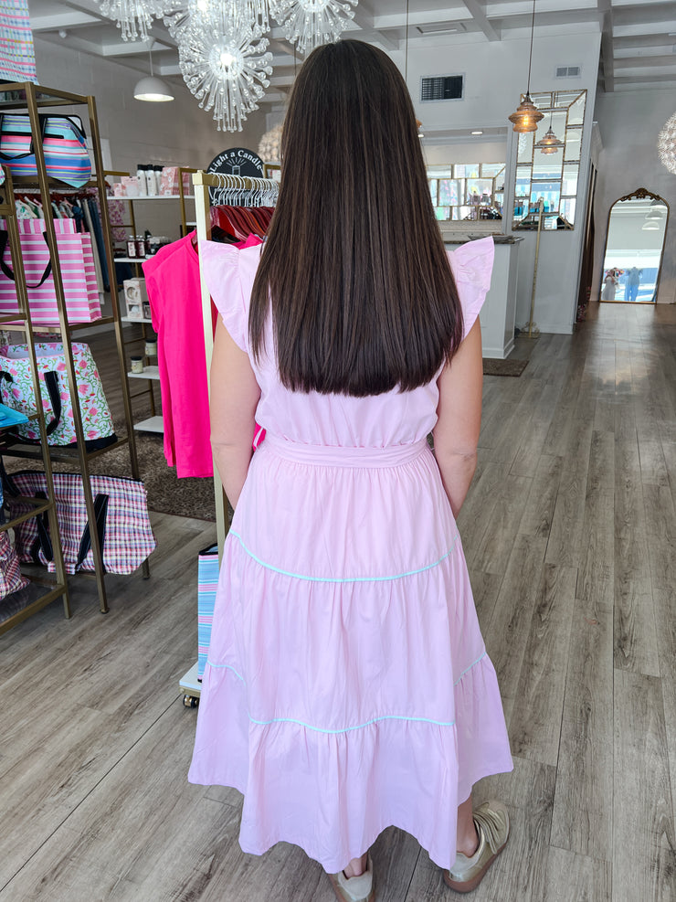 Twirl Talk Midi, Pink