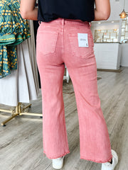 Acid Charm Cropped, Mauve
