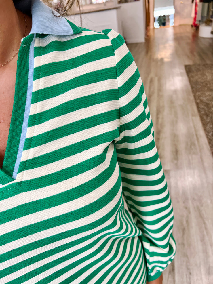 Stripe & Stroll, Green