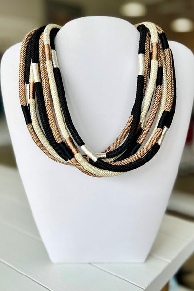 Color Pop Statement, Black Multi