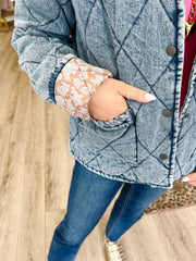 Contrast Charm Jacket