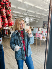 Contrast Charm Jacket