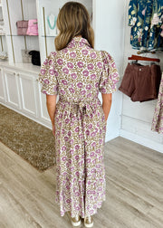 Blooms & Buttons, Purple