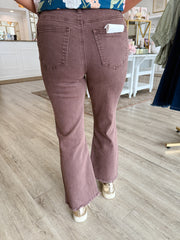 Acid Charm Cropped, Brown