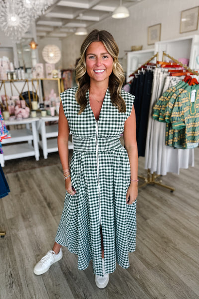 Gingham & Grace, Green