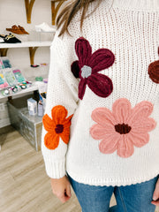 Hippie Florals, White