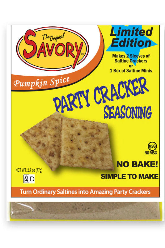 Savory Party Cracker Seasoning, Pumkin Spice