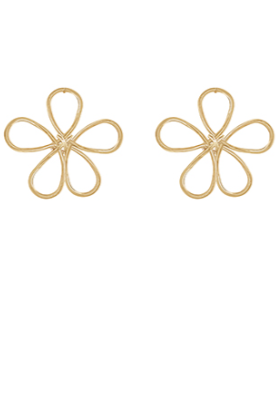 Wire Flower Studs