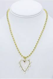 Heart of Pearls Necklace