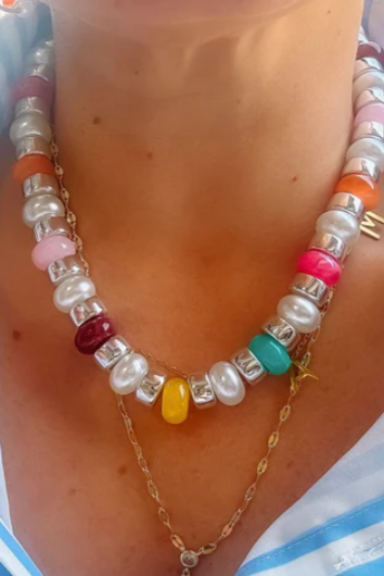 Joyful Beaded Necklace