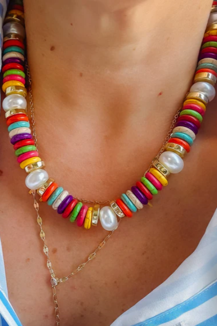 Oh Joy Beaded Necklace