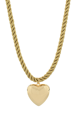 Heartfelt Charm Rope, Beige