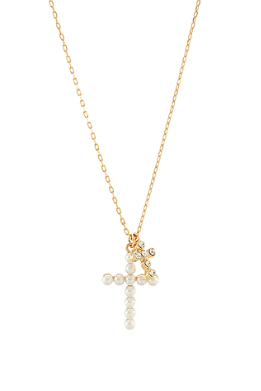 Pearl Cross Pendant