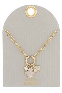 MOP Clover Necklace