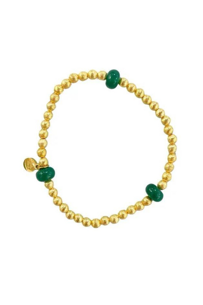 Rosewood Bracelet, Emerald