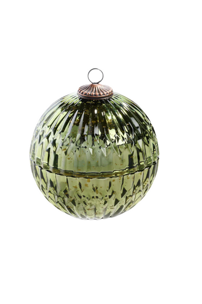 Balsam & Cedar Green Mercury Ornament Candle