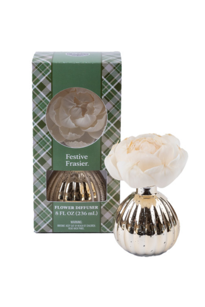 Festive Frasier Holiday Mercury Flower Diffuser