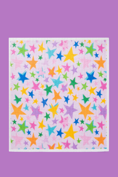 Stars Biodegradable Dish Cloth