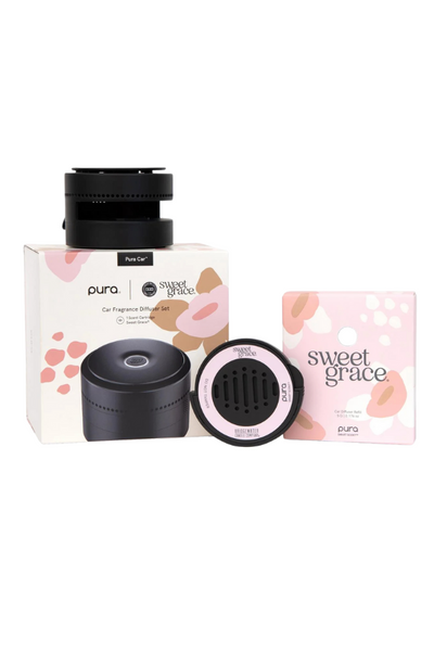 Bridgewater + PURA Car Diffuser Set with Sweet Grace